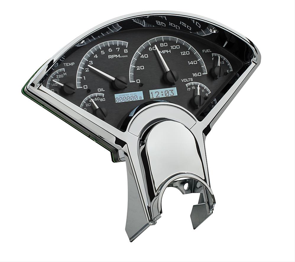 Dakota Digital VHX Series Direct-Fit Analog Gauge Systems VHX-55C-K-W