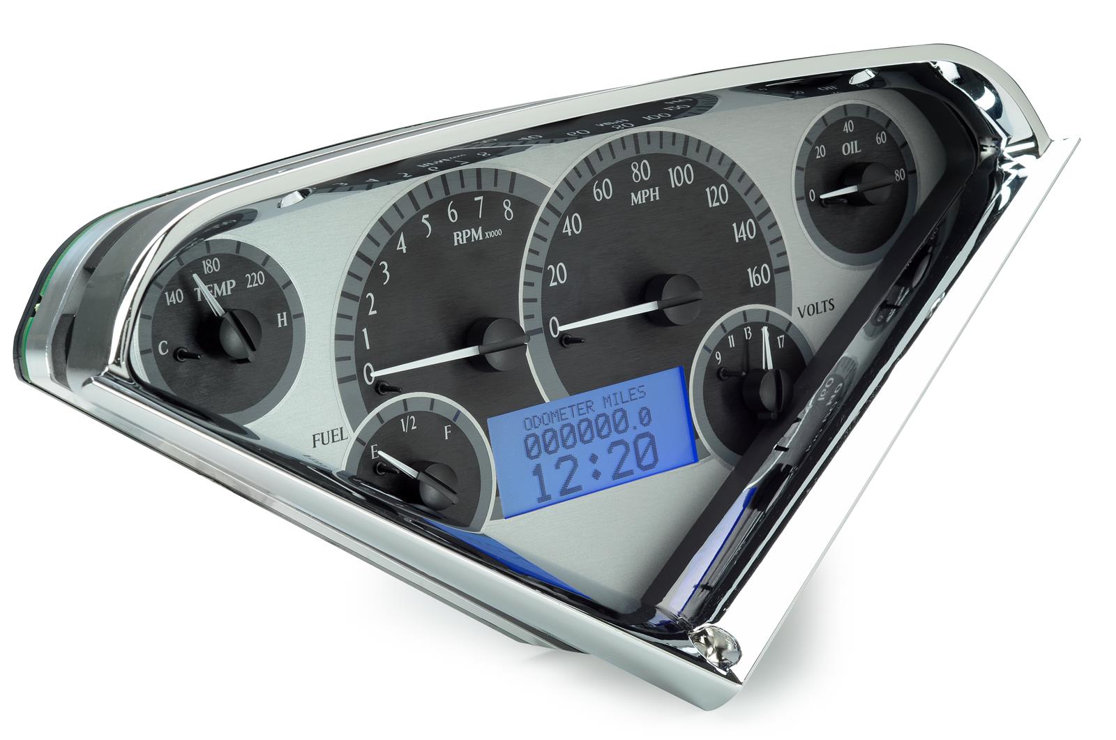 Dakota Digital VHX Series Direct-Fit Analog Gauge Systems VHX-55C-PU-K-W
