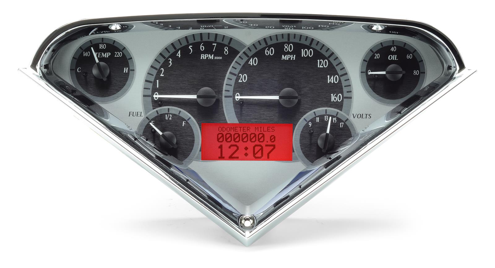 Dakota Digital VHX Series Direct-Fit Analog Gauge Systems VHX-55C-PU-K-W