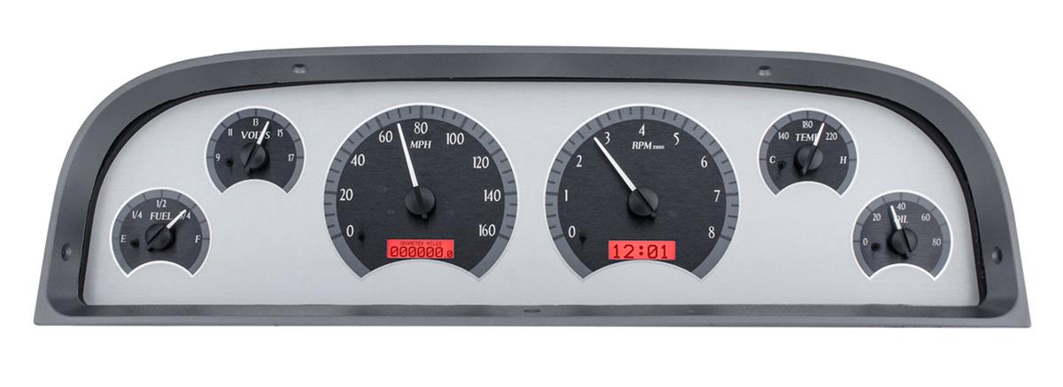 Dakota Digital VHX Series Direct-Fit Analog Gauge Systems VHX-60C-PU-S-R
