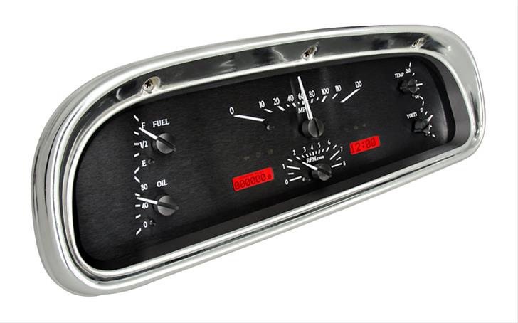 Dakota Digital VHX Series Direct-Fit Analog Gauge Systems VHX-60F-FAL-K-R