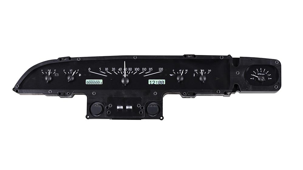 Dakota Digital VHX Series Direct-Fit Analog Gauge Systems VHX-60F-GAL-K-W