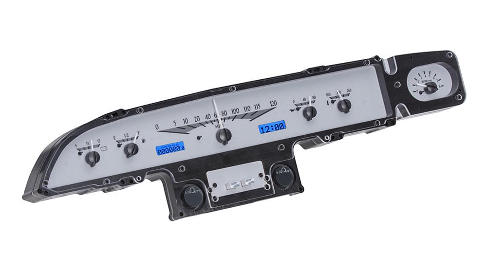 Dakota Digital VHX Series Direct-Fit Analog Gauge Systems VHX-60F-GAL-S-B