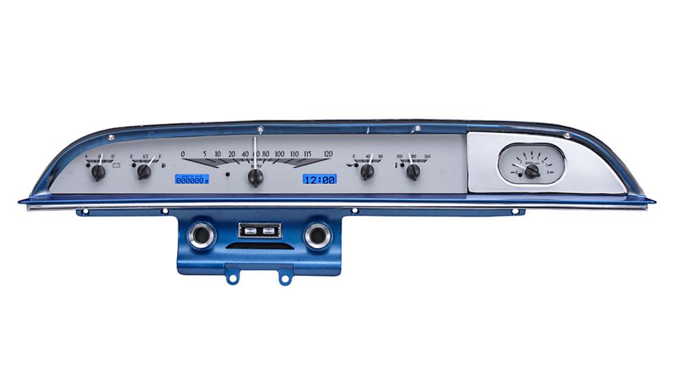 Dakota Digital VHX Series Direct-Fit Analog Gauge Systems VHX-60F-GAL-S-B