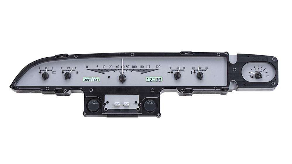 Dakota Digital VHX Series Direct-Fit Analog Gauge Systems VHX-60F-GAL-S-W