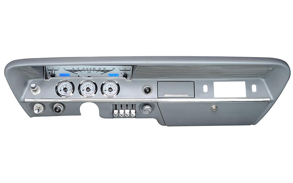 Dakota Digital VHX Series Direct-Fit Analog Gauge Systems VHX-61C-IMP-S-B