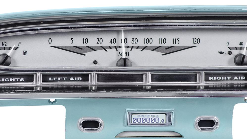 Dakota Digital VHX Series Direct-Fit Analog Gauge Systems VHX-61F-GAL-S-W