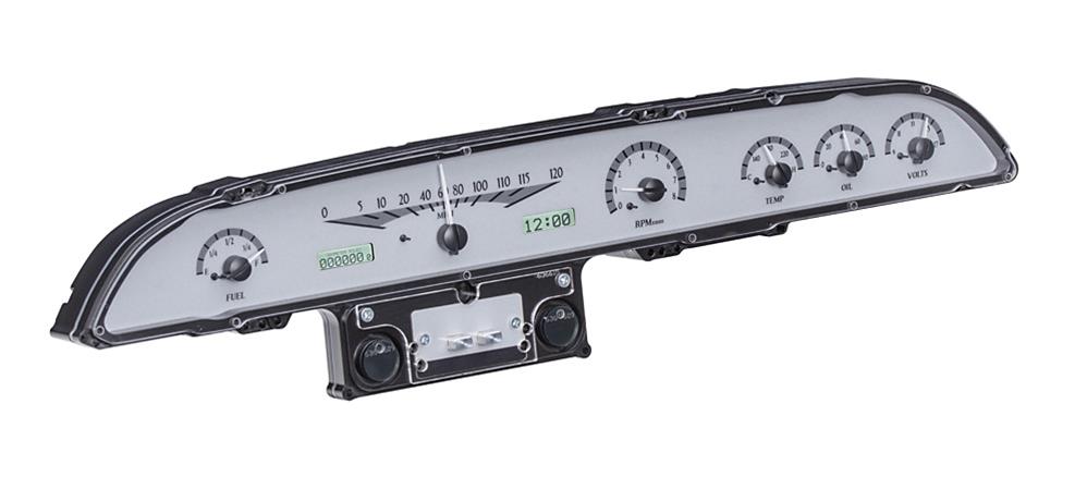 Dakota Digital VHX Series Direct-Fit Analog Gauge Systems VHX-62F-GAL-S-W