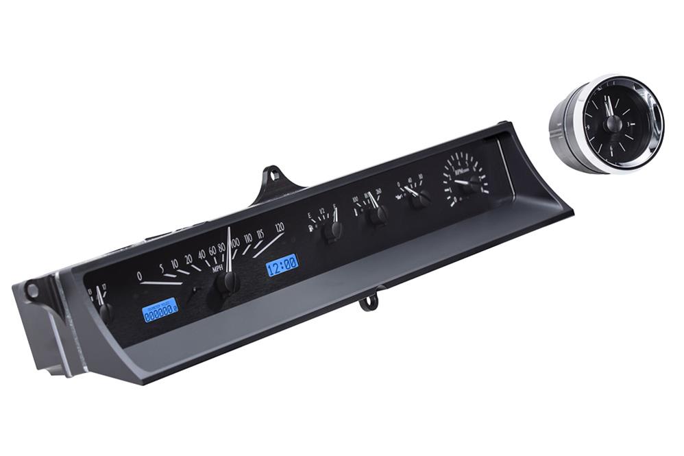 Dakota Digital VHX Series Direct-Fit Analog Gauge Systems VHX-63C-CAD-K-B