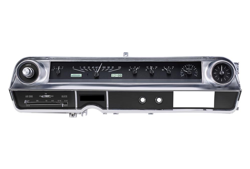 Dakota Digital VHX Series Direct-Fit Analog Gauge Systems VHX-63C-CAD-K-W