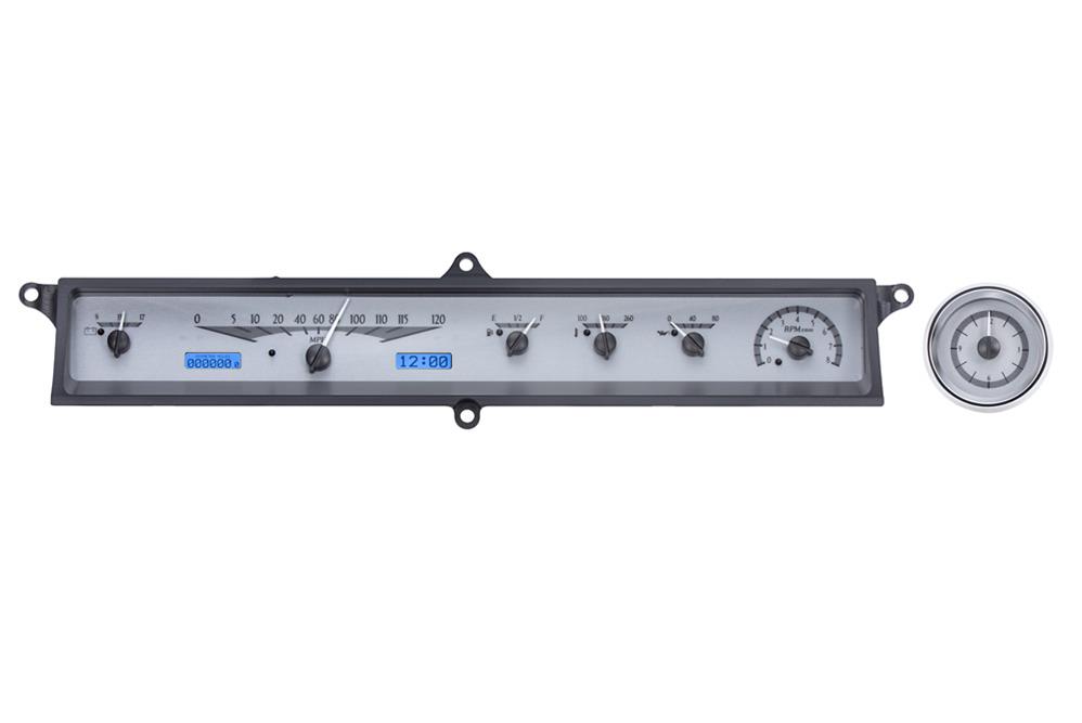 Dakota Digital VHX Series Direct-Fit Analog Gauge Systems VHX-63C-CAD-S-B