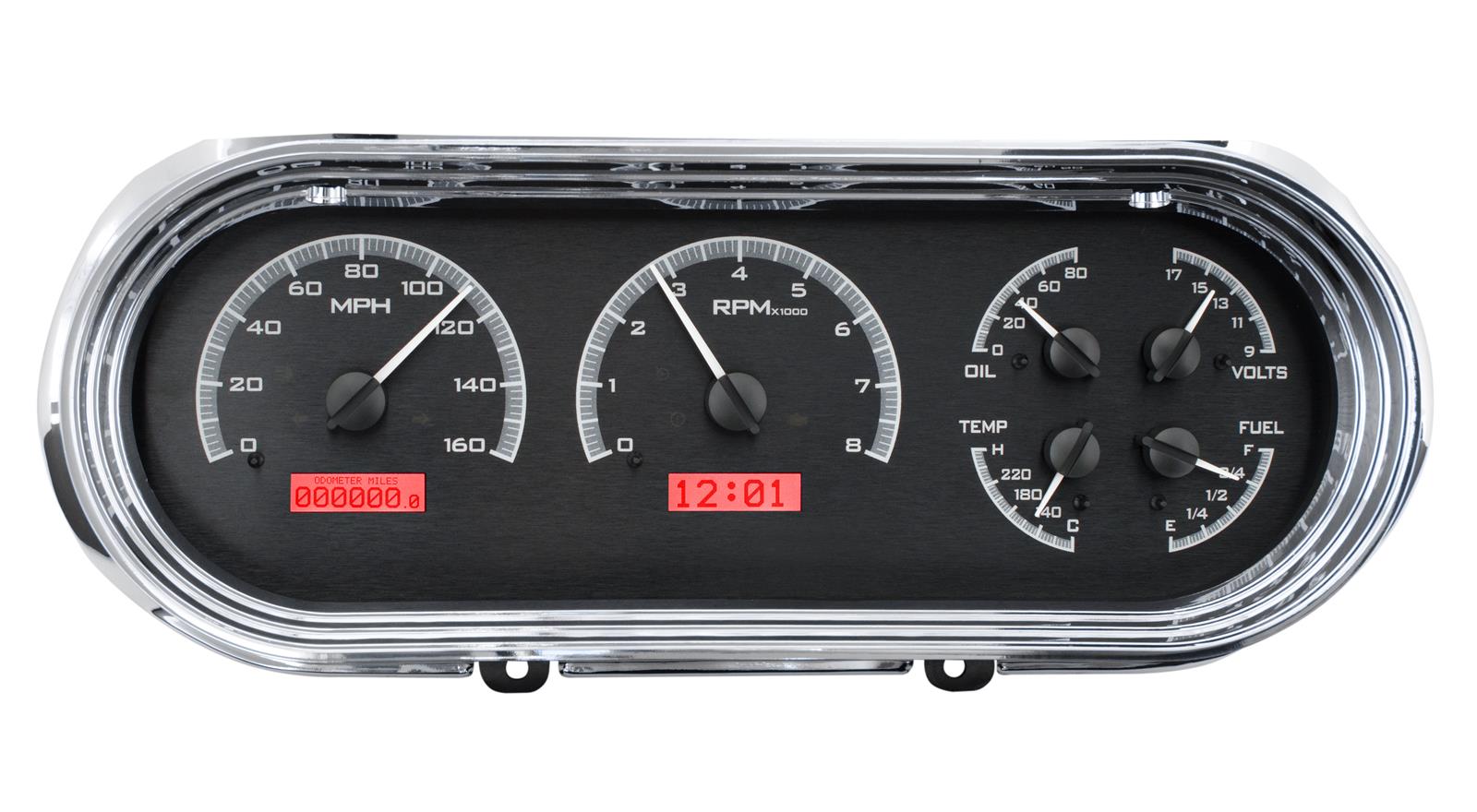 Dakota Digital VHX Series Direct-Fit Analog Gauge Systems VHX-63C-NOV-K-R