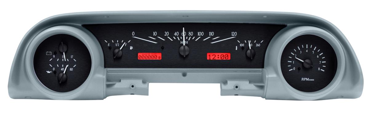 Dakota Digital VHX Series Direct-Fit Analog Gauge Systems VHX-63F-GAL-K-R