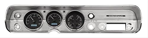 Dakota Digital VHX Series Direct-Fit Analog Gauge Systems VHX-64C-CVL-K-W