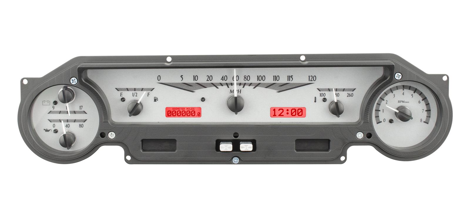 Dakota Digital VHX Series Direct-Fit Analog Gauge Systems VHX-64F-FAL-S-R