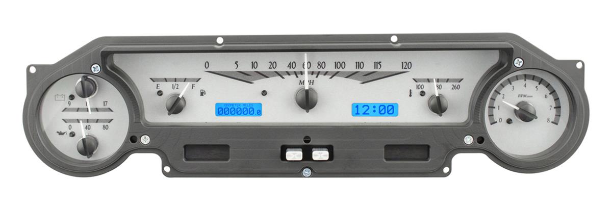 Dakota Digital VHX Series Direct-Fit Analog Gauge Systems VHX-64F-FAL-S-B