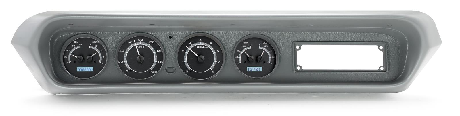 Dakota Digital VHX Series Direct-Fit Analog Gauge Systems VHX-64P-GTO-K-W