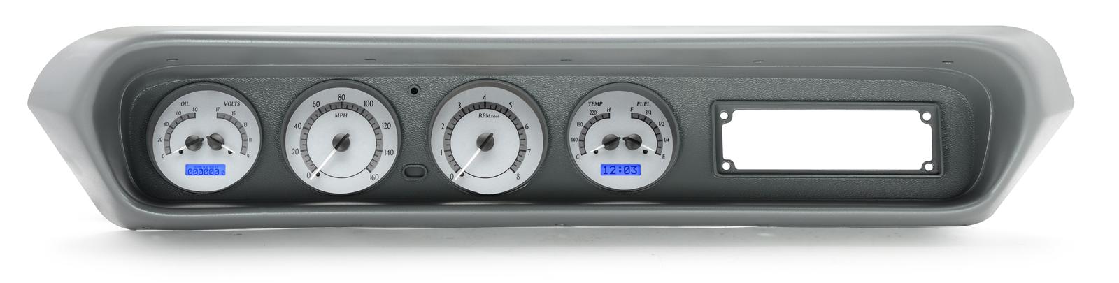 Dakota Digital VHX Series Direct-Fit Analog Gauge Systems VHX-64P-GTO-S-B