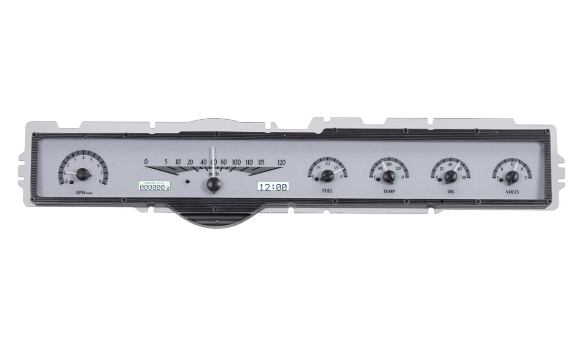 Dakota Digital VHX Series Direct-Fit Analog Gauge Systems VHX-65F-GAL-S-W