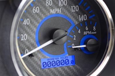 Dakota Digital VHX Series Direct-Fit Analog Gauge Systems VHX-65F-MUS-C-B