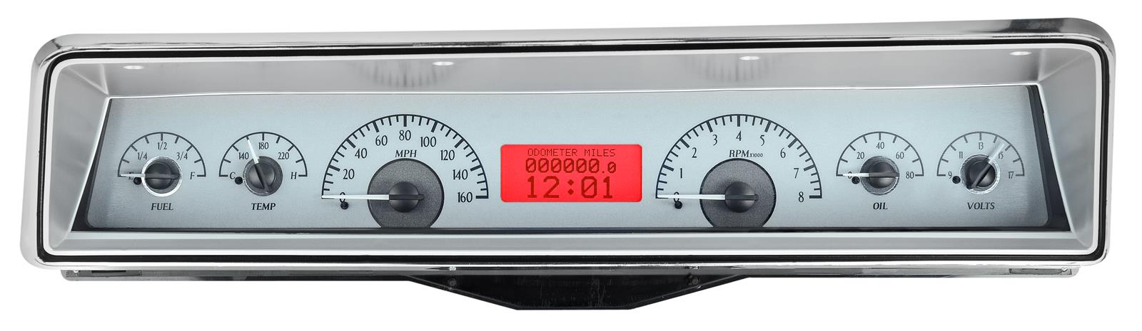 Dakota Digital VHX Series Direct-Fit Analog Gauge Systems VHX-66C-NOV-S-R
