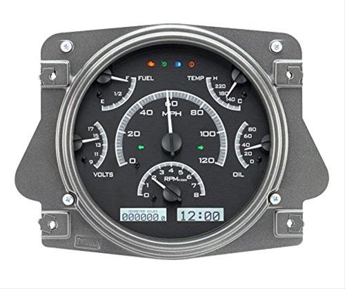 Dakota Digital VHX Series Direct-Fit Analog Gauge Systems VHX-66F-BRO-K-W