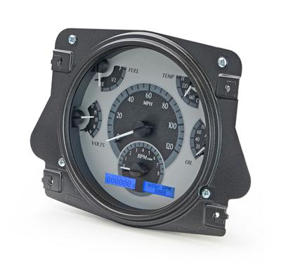 Dakota Digital VHX Series Direct-Fit Analog Gauge Systems VHX-66F-BRO-S-B