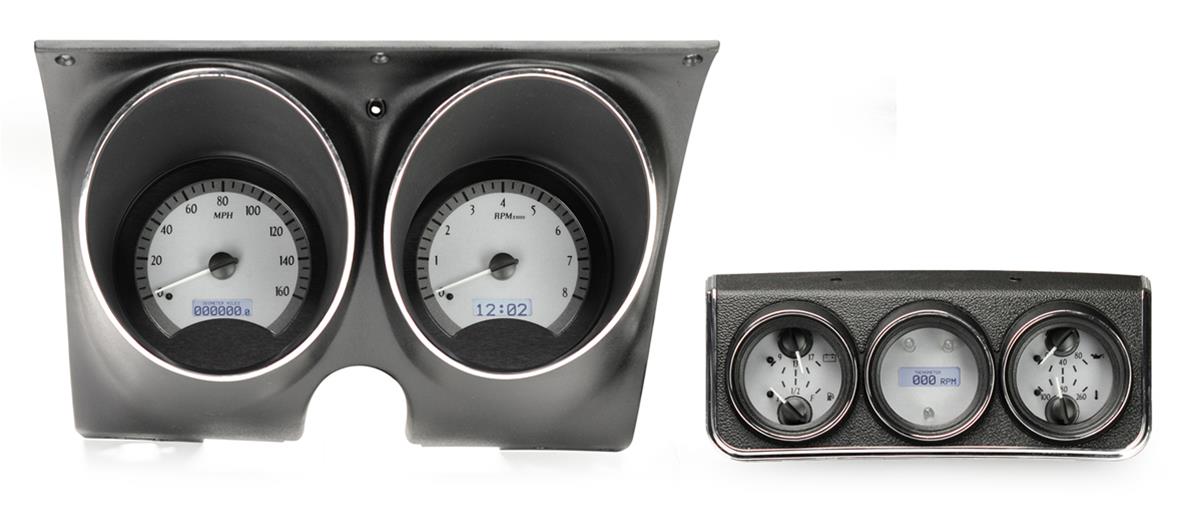 Dakota Digital Gauges VHX-67C-CAC-S-W