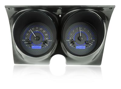 Dakota Digital VHX Series Direct-Fit Analog Gauge Systems VHX-67C-CAM-C-B