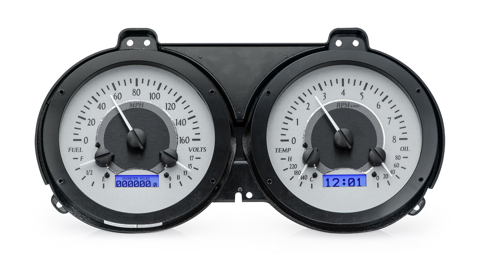 Dakota Digital VHX Series Direct-Fit Analog Gauge Systems VHX-67C-CAM-S-W