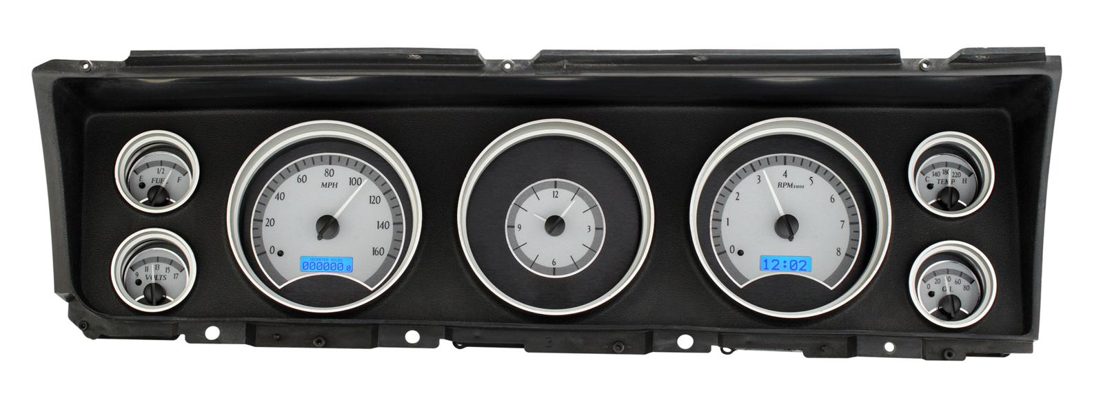 Dakota Digital VHX Series Direct-Fit Analog Gauge Systems VHX-67C-IMP-S-B