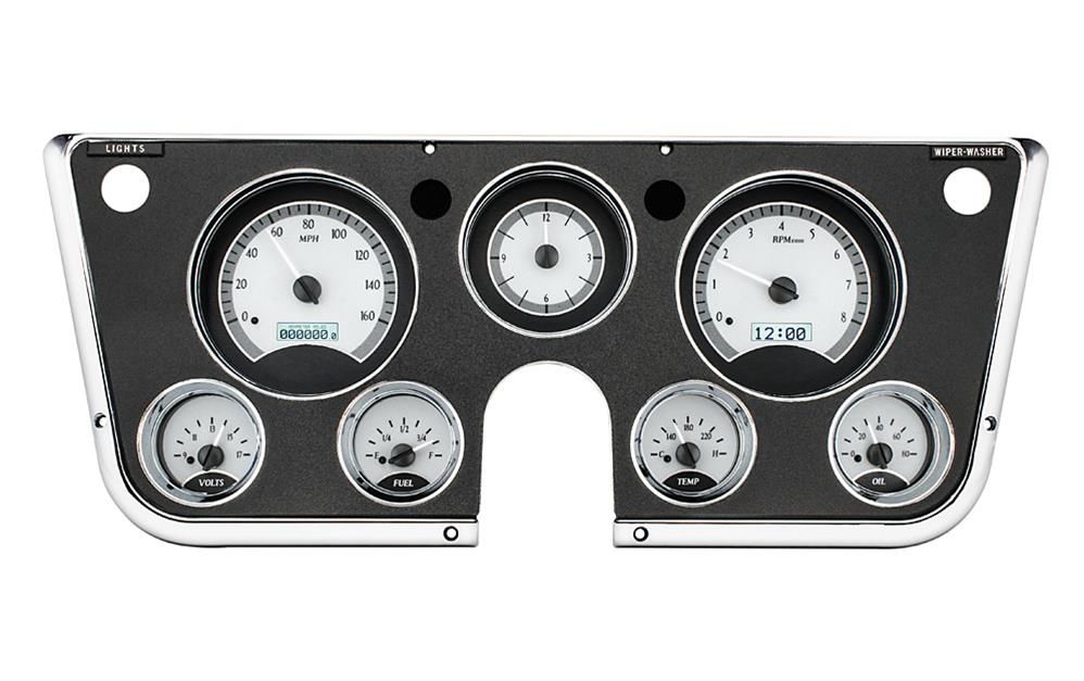 Dakota Digital VHX Series Direct-Fit Analog Gauge Systems VHX-67C-PA-S-B