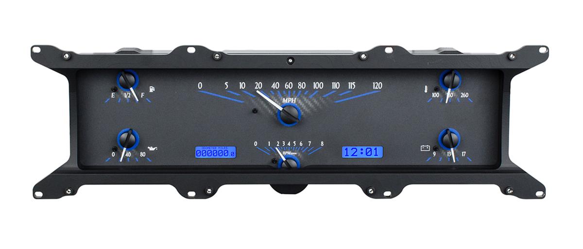 Dakota Digital VHX Series Direct-Fit Analog Gauge Systems VHX-67F-PU-C-B