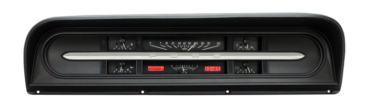 Dakota Digital VHX Series Direct-Fit Analog Gauge Systems VHX-67F-PU-K-R