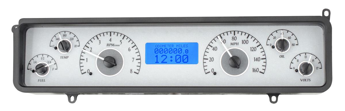 Dakota Digital VHX Series Direct-Fit Analog Gauge Systems VHX-68B-SKY-S-B