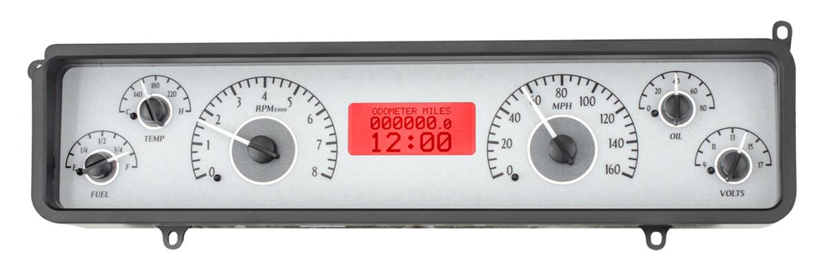Dakota Digital VHX Series Direct-Fit Analog Gauge Systems VHX-68B-SKY-S-R
