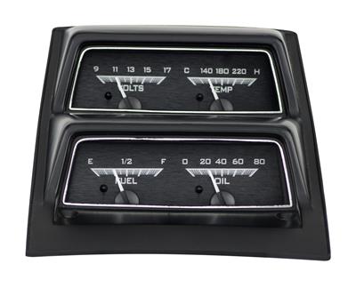 Dakota Digital VHX Series Direct-Fit Analog Gauge Systems VHX-68C-CAC-K-B