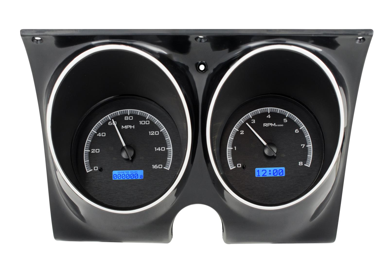 Dakota Digital VHX Series Direct-Fit Analog Gauge Systems VHX-68C-CAC-K-B