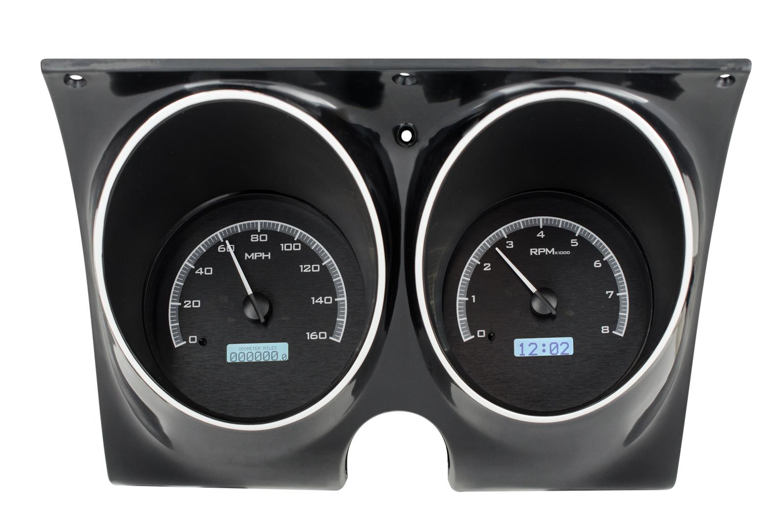 Dakota Digital VHX Series Direct-Fit Analog Gauge Systems VHX-68C-CAC-K-W