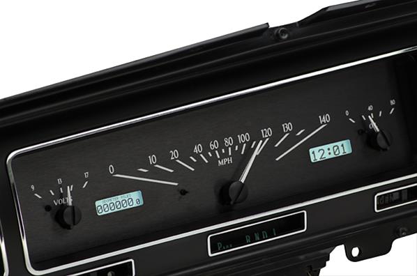 Dakota Digital VHX Series Direct-Fit Analog Gauge Systems VHX-68C-IMP-K-W
