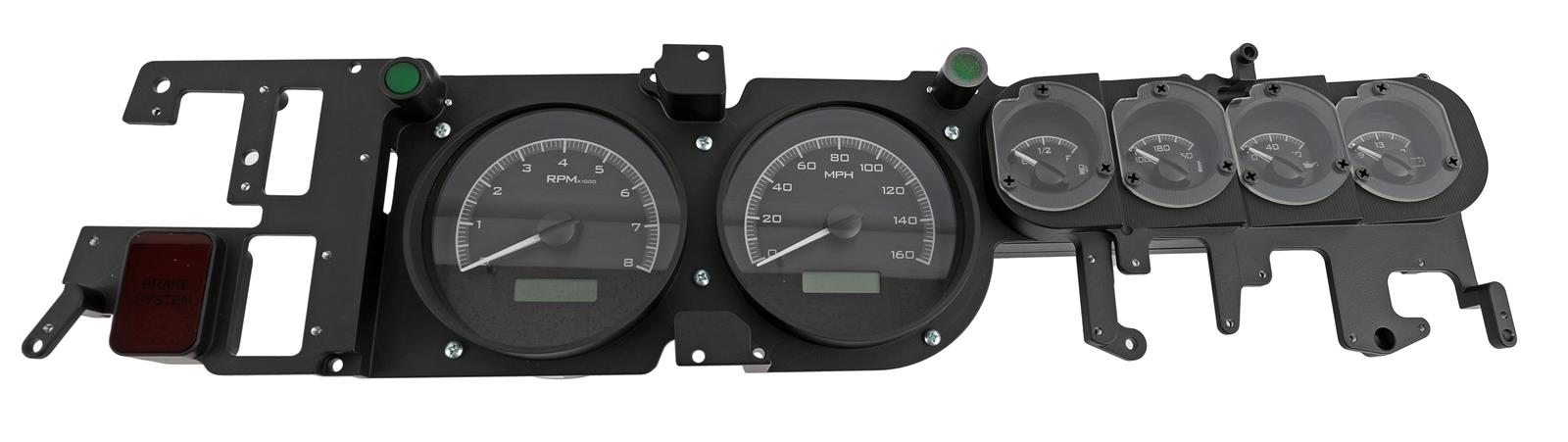 Dakota Digital VHX Series Direct-Fit Analog Gauge Systems VHX-68D-CHG-K-W