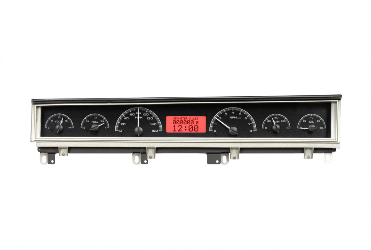 Dakota Digital VHX Series Direct-Fit Analog Gauge Systems VHX-68D-STD-K-R