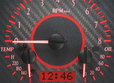 Dakota Digital VHX Series Direct-Fit Analog Gauge Systems VHX-69C-CAM-C-R