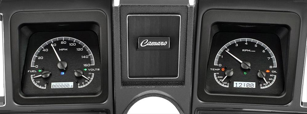 Dakota Digital VHX Series Direct-Fit Analog Gauge Systems VHX-69C-CAM-K-B