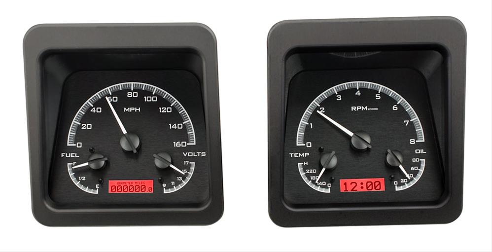 Dakota Digital VHX Series Direct-Fit Analog Gauge Systems VHX-69C-CAM-K-B