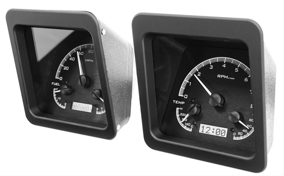 Dakota Digital VHX Series Direct-Fit Analog Gauge Systems VHX-69C-CAM-K-B