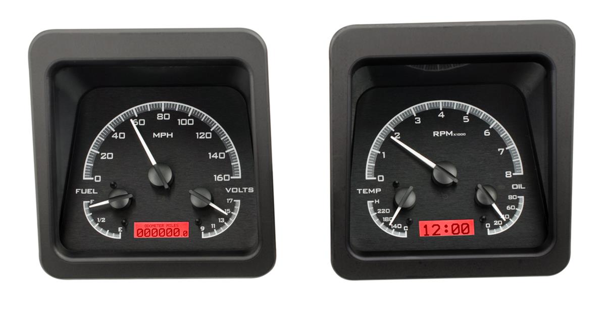 Dakota Digital VHX Series Direct-Fit Analog Gauge Systems VHX-69C-CAM-K-R