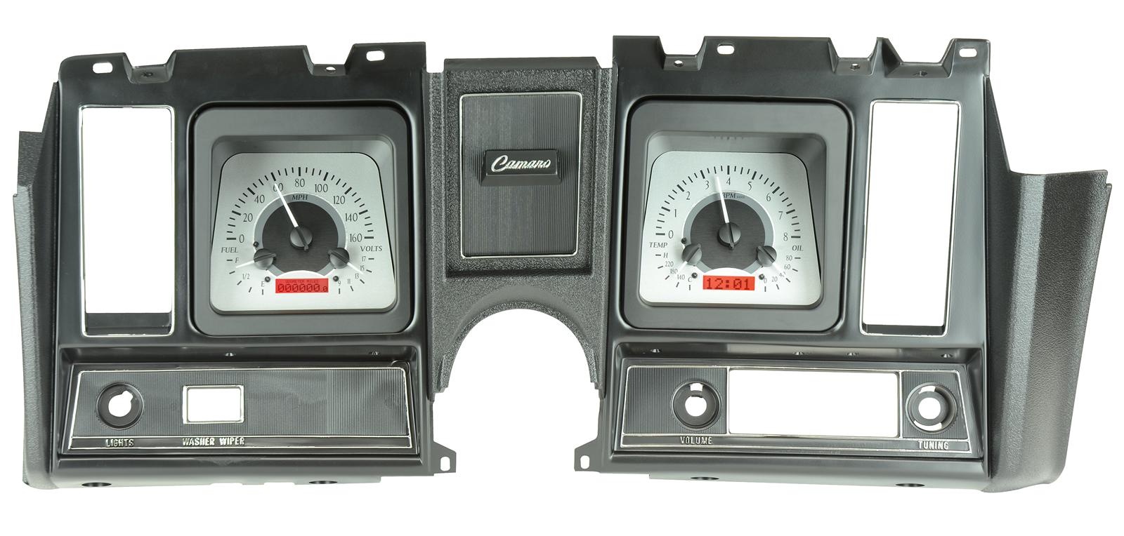 Dakota Digital VHX Series Direct-Fit Analog Gauge Systems VHX-69C-CAM-S-R