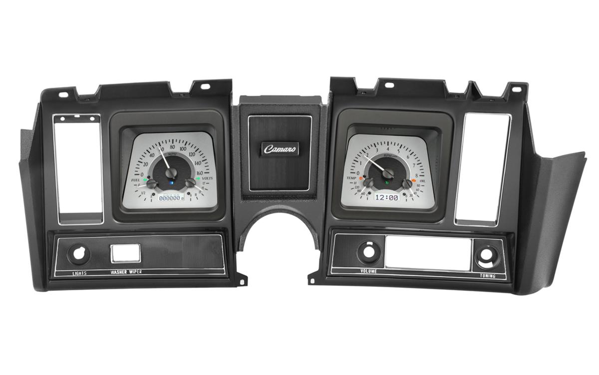 Dakota Digital VHX Series Direct-Fit Analog Gauge Systems VHX-69C-CAM-S-W