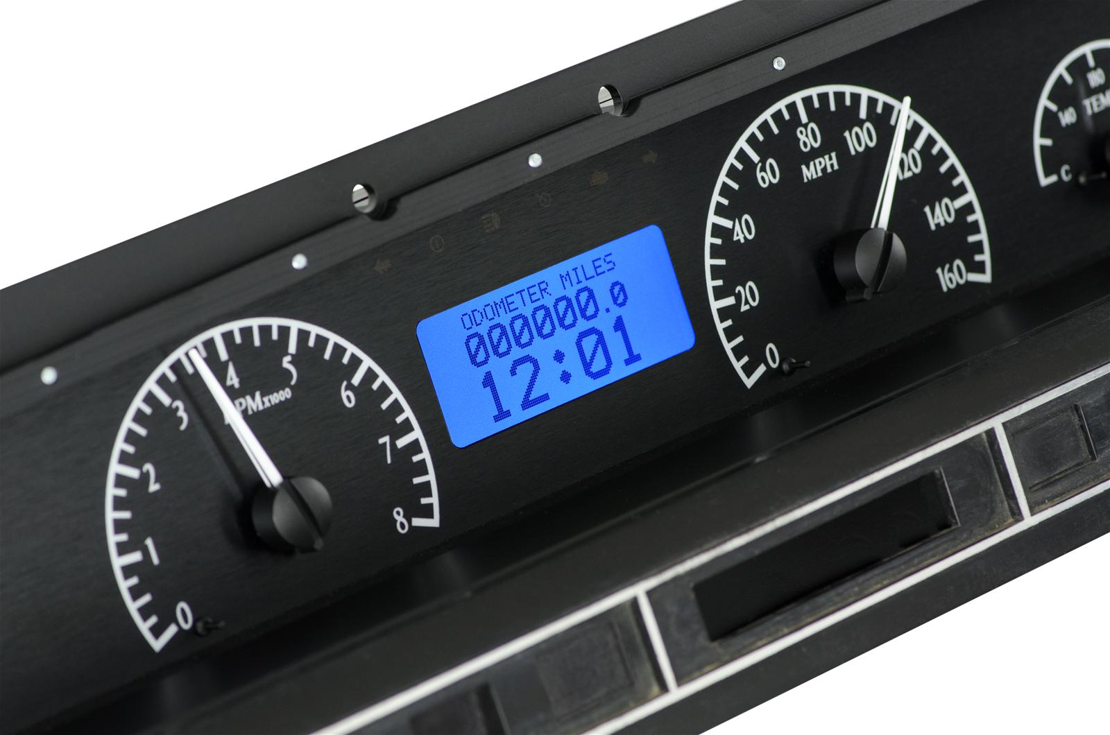 Dakota Digital VHX Series Direct-Fit Analog Gauge Systems VHX-69C-IMP-K-B
